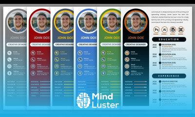 CV Resume Template Download PowerPoint Template