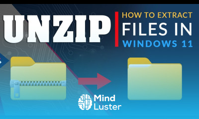 How to Extract or Unzip Files in Windows 11 Open Compressed Files in Windows 11