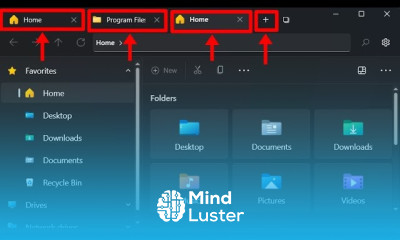 Learn How to Use Tabs in File Explorer in Windows 11 - Mind Luster