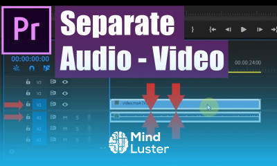 How to Separate Audio From Video in Premiere Pro Beginners Tutorial 2021