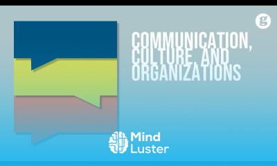 Communication Culture and Organizing