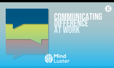 Communicating Difference at Work