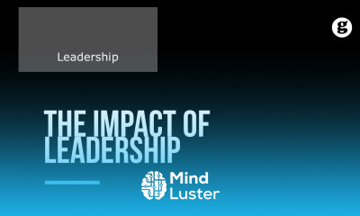 The Impact of Leadership