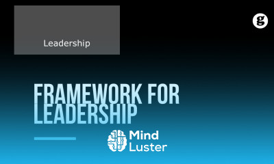 Framework for Leadership