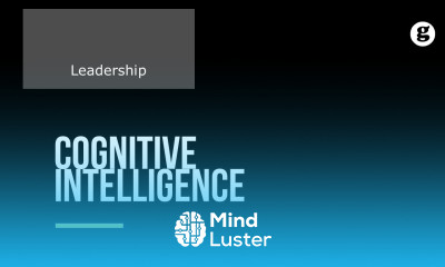 Cognitive Intelligence