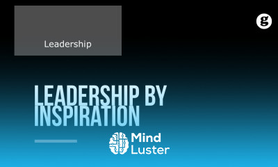 Leadership by Inspiration