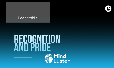 Learn Recognition and Pride - Mind Luster