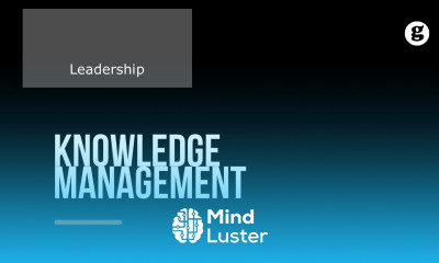 Learn Knowledge Management - Mind Luster