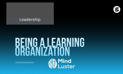 Learn Being a Learning Organization - Mind Luster