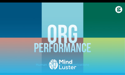 Organizational Performance