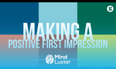 Making a Positive First Impression