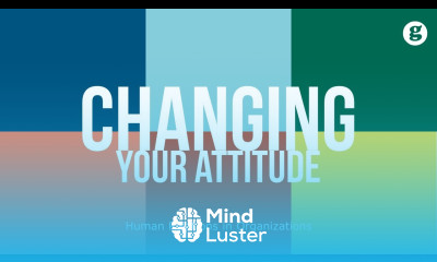 Changing Your Attitude