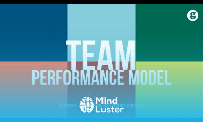 Learn Team Performance Model - Mind Luster
