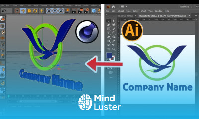  How to Export or Import Illustrator Files to Cinema 4D Convert 2D Designs to 3D