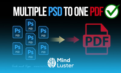  How to Save Multiple Photoshop Files as One PDF