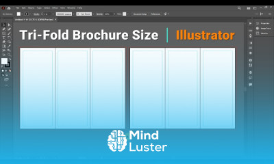  How to Set Tri Fold Brochure Size in Adobe Illustrator