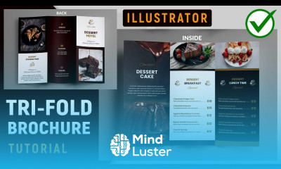  How to Create a Trifold Brochure Design in Illustrator Adobe Illustrator Tutorial