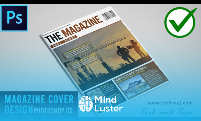 How to Create a Magazine Cover Design in Photoshop CC 2019 2020 2021