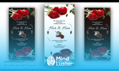 How to Create a Wedding Invitation Card Design in Photoshop