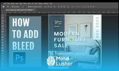 Photoshop Tutorial Adding Bleed Setting Up Bleed Area for Printing in Photoshop