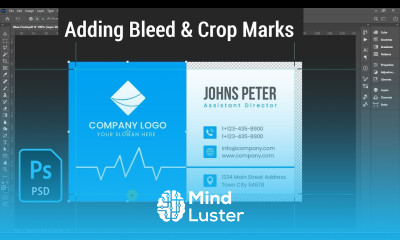  How to Add Bleed and Crop Marks Trim Marks in Adobe Photoshop CC