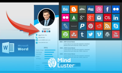 How to Use or Insert Social Media Icons on Your Resume or CV In Microsoft Word Font Awesome 2021