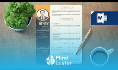 CV Resume Design Tutorial in Microsoft Word 2021 How to make Job Interview Bio Data in MS word