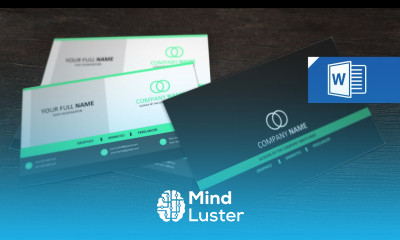 Visiting Card Design In MS Word ms word me visiting card kaise banaye