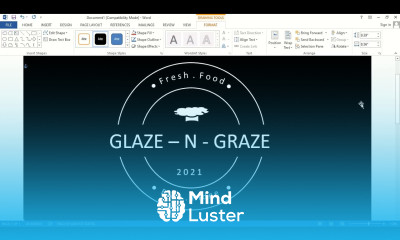 How to Make Logo Design in MS Word Microsoft Office Word