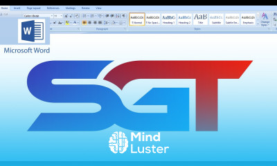 How to make logo in ms word Microsoft word typography logo design tutorial
