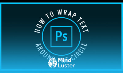 How to write text around a circle in photoshop Write text in a curve beginner tutorial