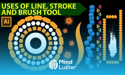 Illustrator Basic Tutorial Line Stroke and Brush Tool Tutorial In Illustrator cc