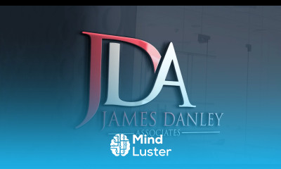 Typography logo design in illustrator