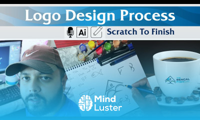 Logo Design Walk Through Process From Start To Finish  Illustrator Tutorial