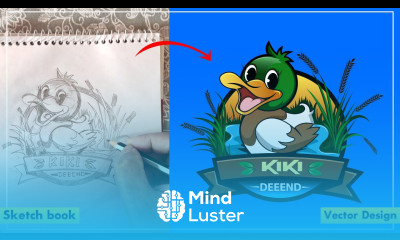 Create Logo design from rough sketch Convert your pencil sketch to professional logo