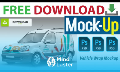 Vehicle Wrap MockUp PSD File Free Download How to apply Car Wrap mockup in photoshop cc
