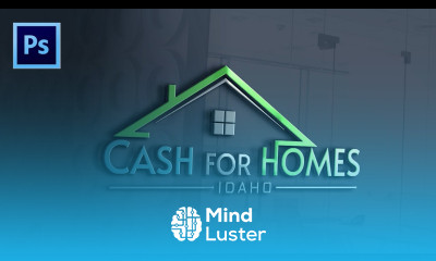 House Logo Design in Photoshop cc Simple Logo design tutorial