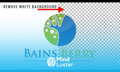 How to remove white logo background in photoshop