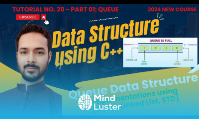 Tutorial 20 Part 01 Queue Data Structure Implementations using Array Linked List STD
