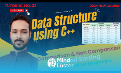 Tutorial 33 All Sorting Algorithm of Comparison and Non Comparison based Complexity