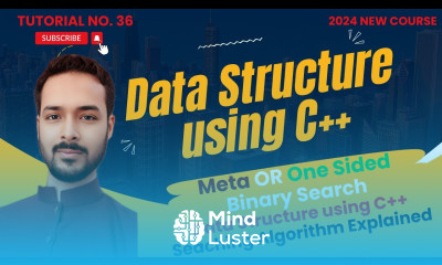Tutorial 36 Meta Binary Search One Sided Binary Search Data Structure using C
