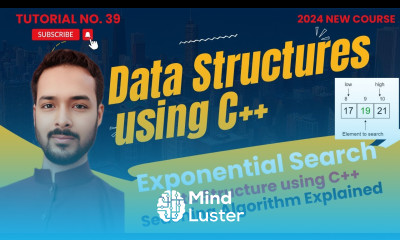 Tutorial 39 Exponential Search Algorithm Explained in C Exploring Searching Data Structures