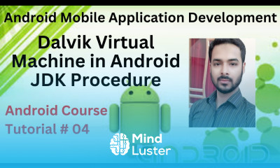 Tutorial 04 Dalvik Virtual Machine Android in hindi Install Android Studio with JDK Procedure
