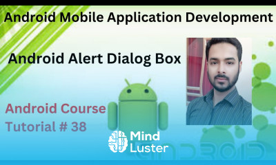 Tutorial 38 Android Alert Dialog Box Android Alert Dialog Box with Yes No and Image Hindi Urdu