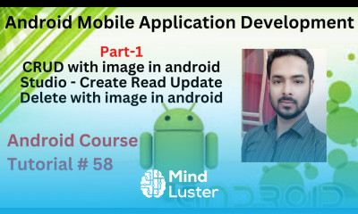 Learn Tutorial 58 Part 1 CRUD with image in android Studio Create Read ...