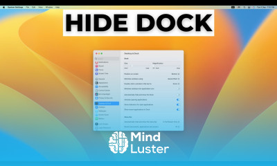 How to Hide Dock on MacBook