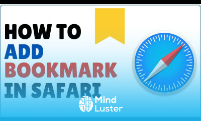 How to Add Bookmark in Safari