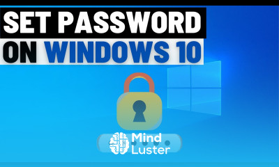 How to Set Password on Windows 10
