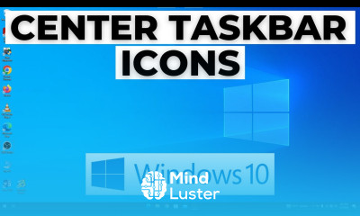 How to Center Taskbar Icons Windows 10
