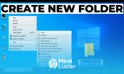 How to Create a Folder in Windows 10